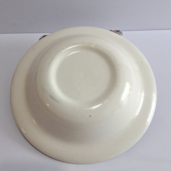 2 Vintage 10" Royal China Currier & Ives Bowl Home Sweet Home Blue White USA  #6 - Picture 5 of 8